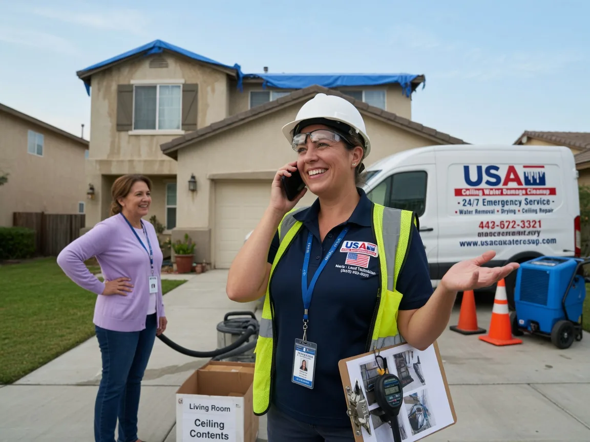 Ceiling Water Damage Restoration Madill, OK FAQs
